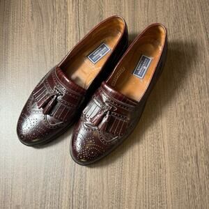 men’s‎ brown leather bostonian classics dress shoes size 8.5